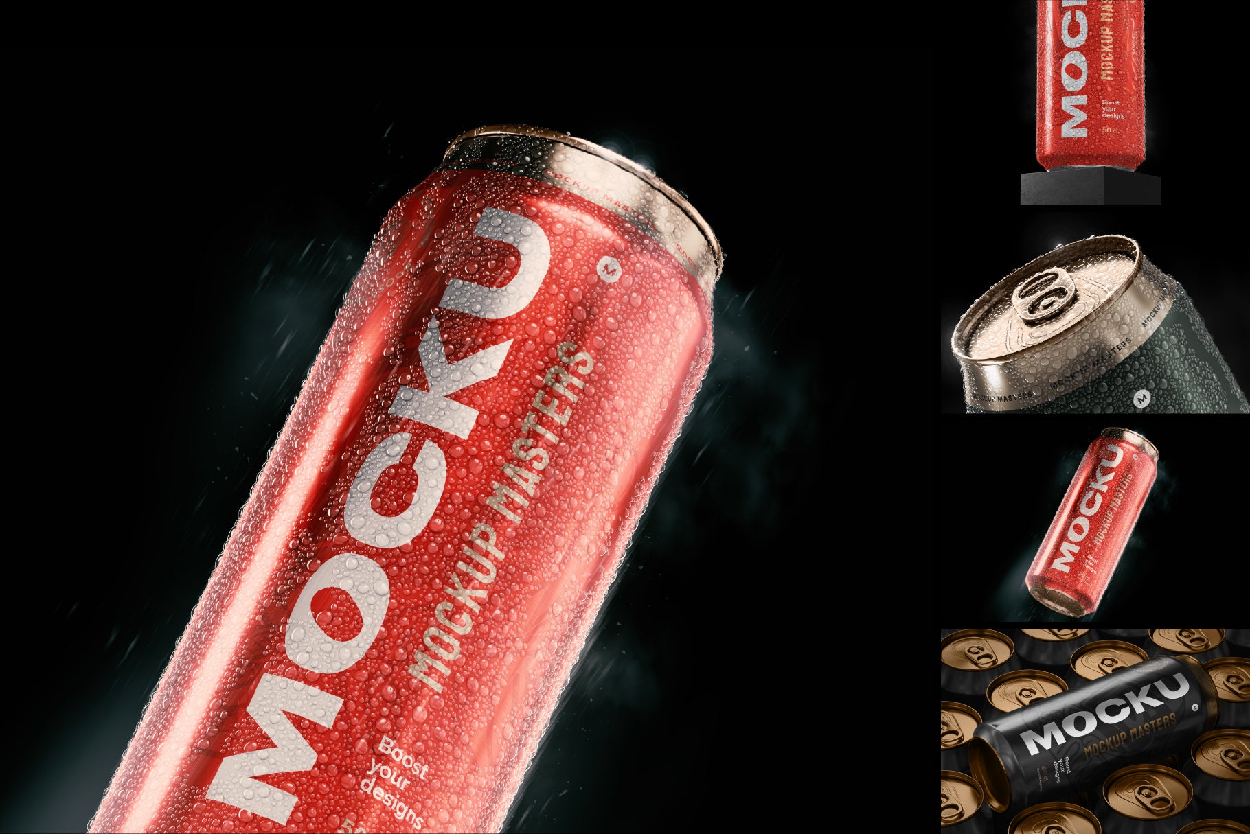 Can Mockup Pack – 473ml