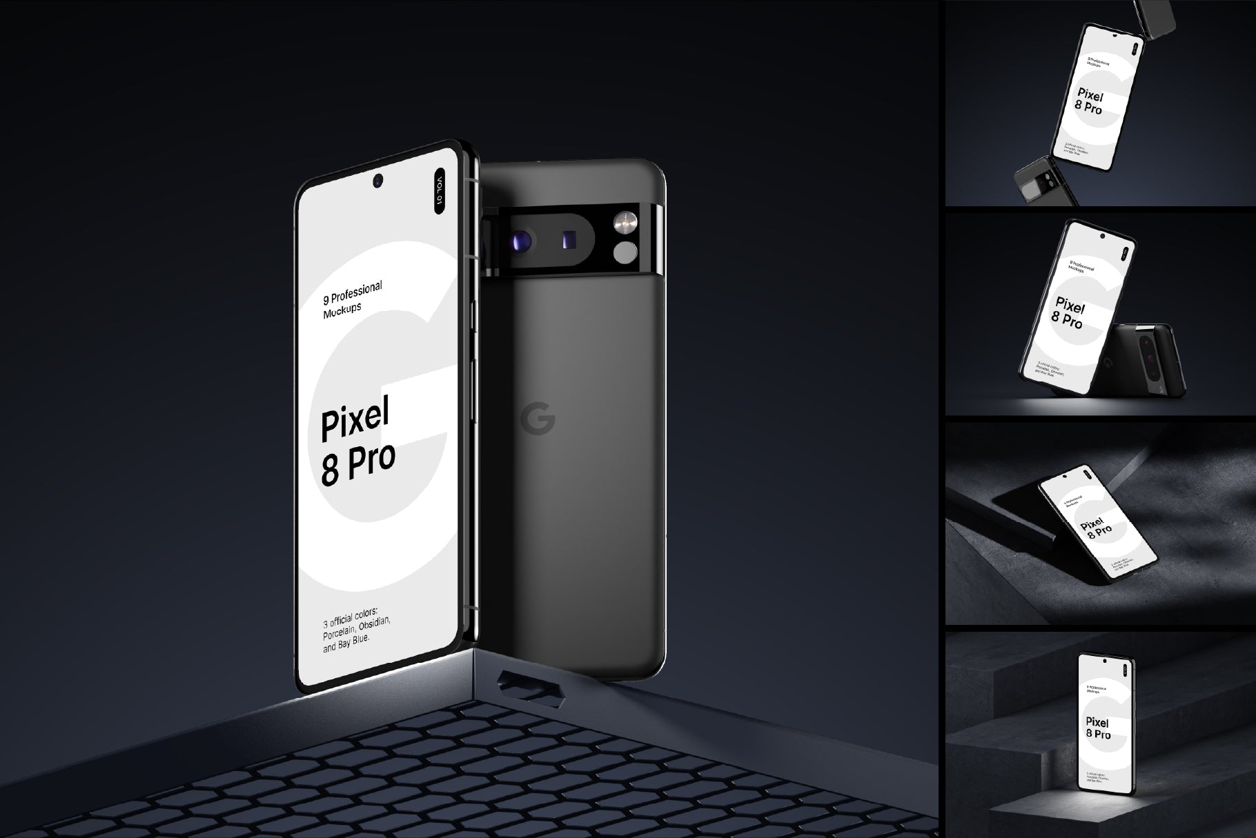 Pixel 8 PRO Mockups