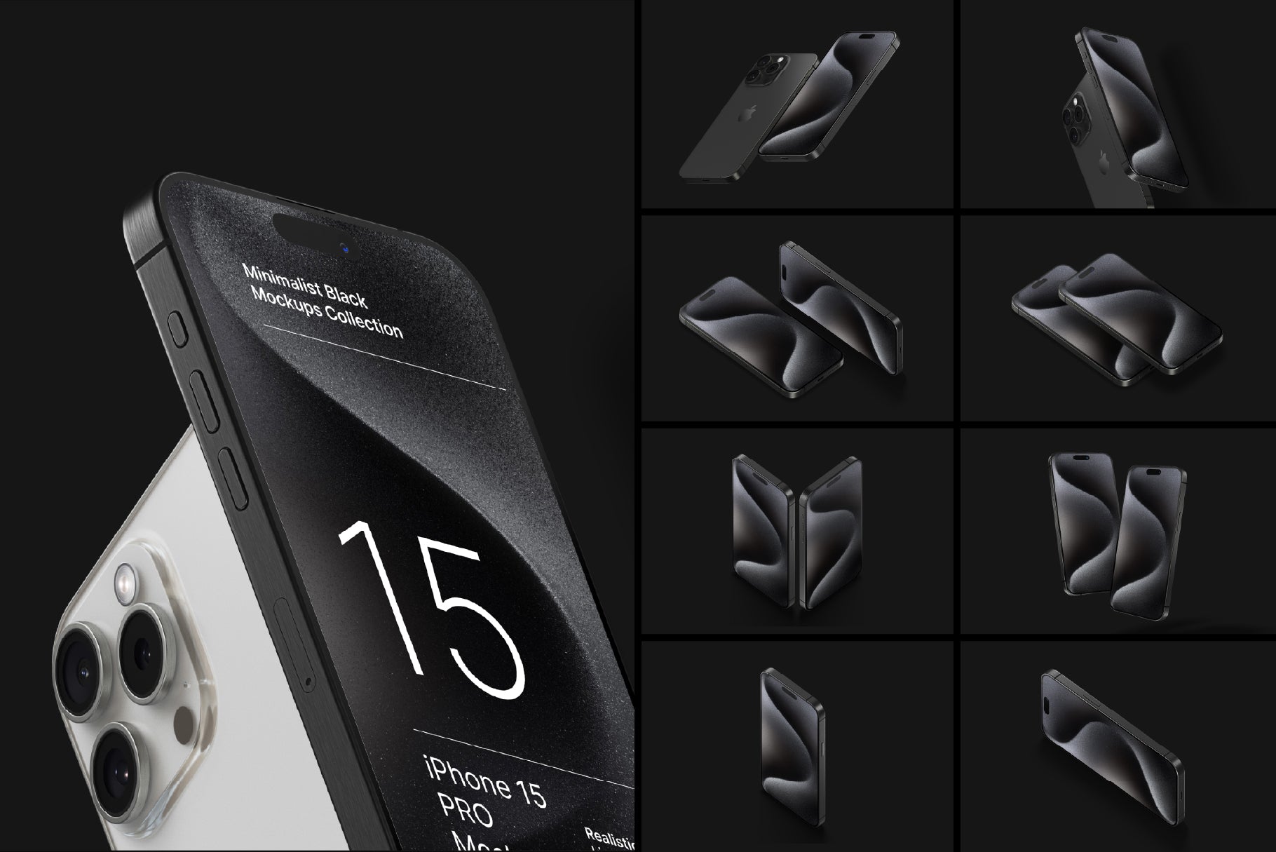 iPhone 15 PRO Mockups