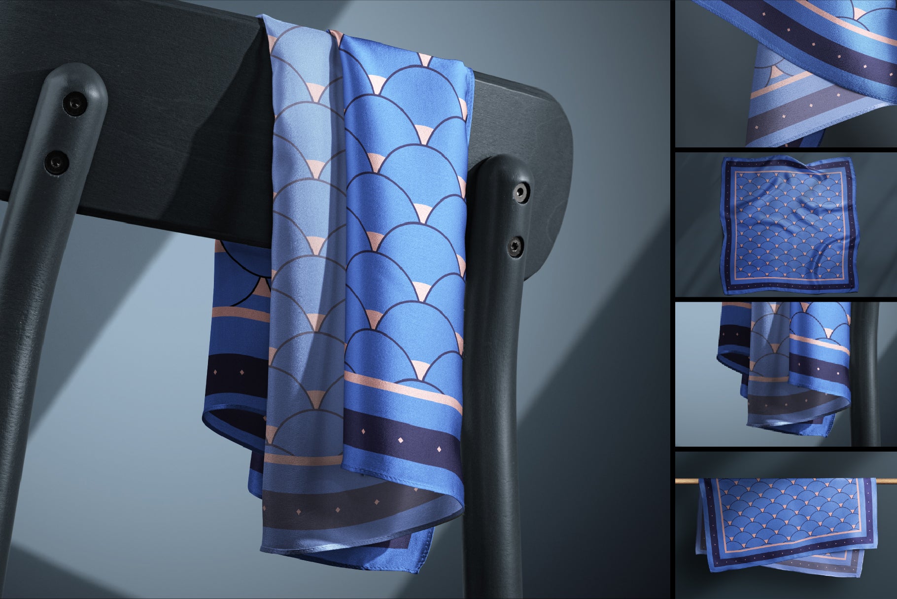 Silk Scarf Mockups - Studio Series 01