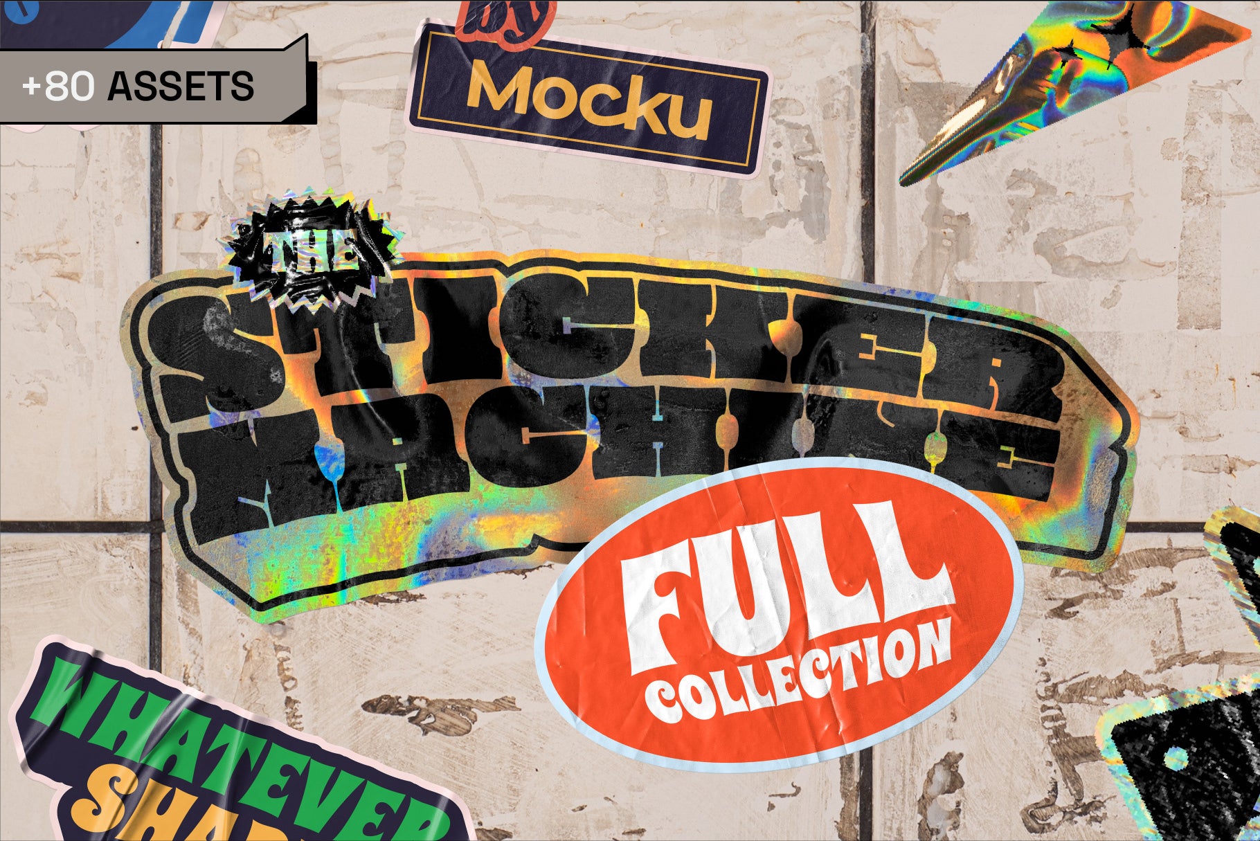 Sticker Mockup Machine - Full Collection