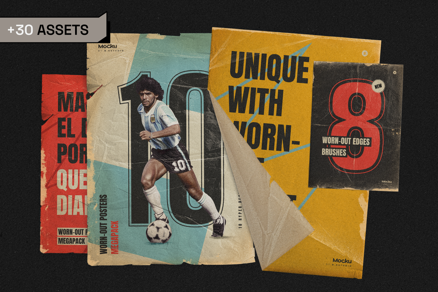 Worn-Out Posters Bundle