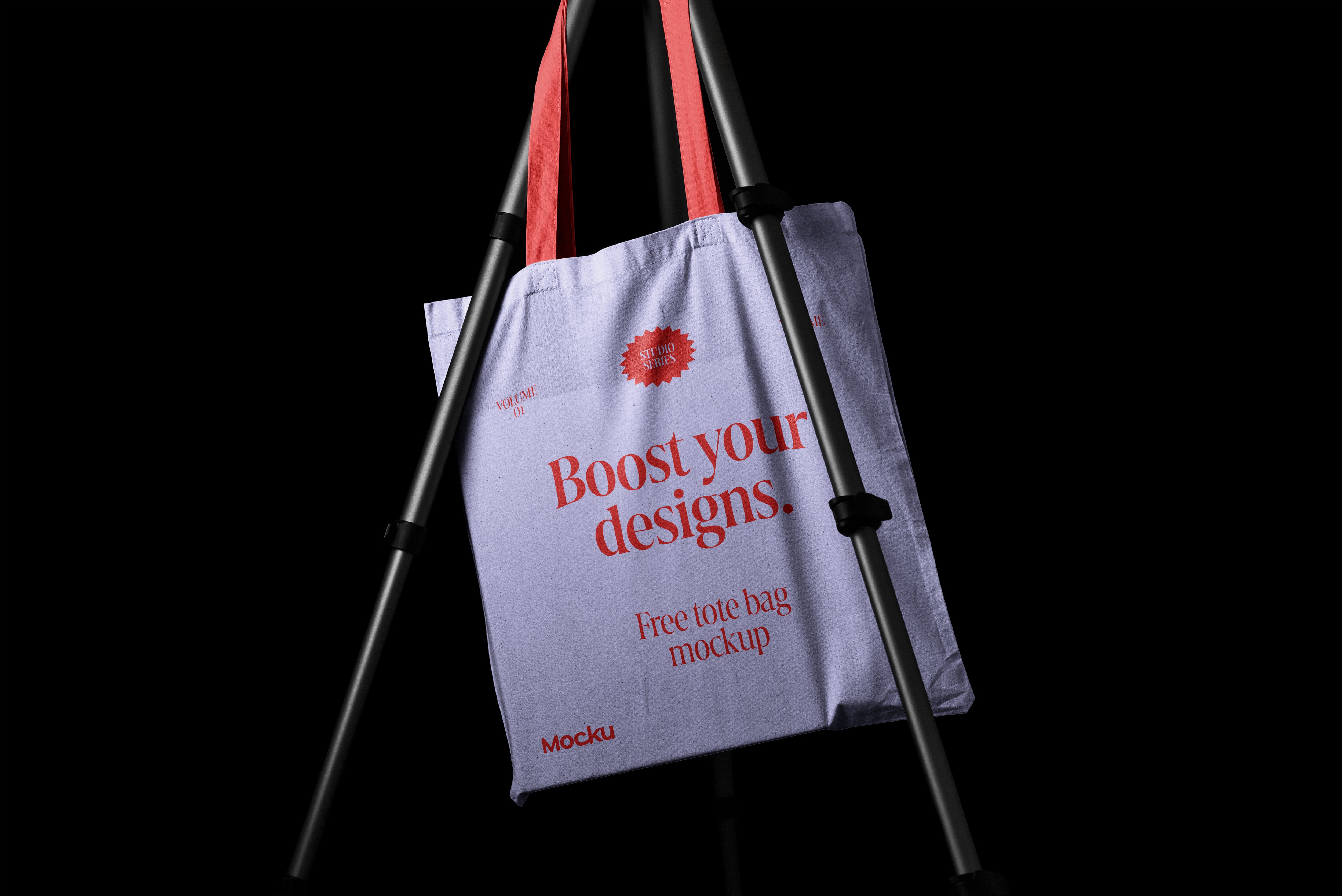 FREE Tote Bag Mockup – Studio Series Vol. 1