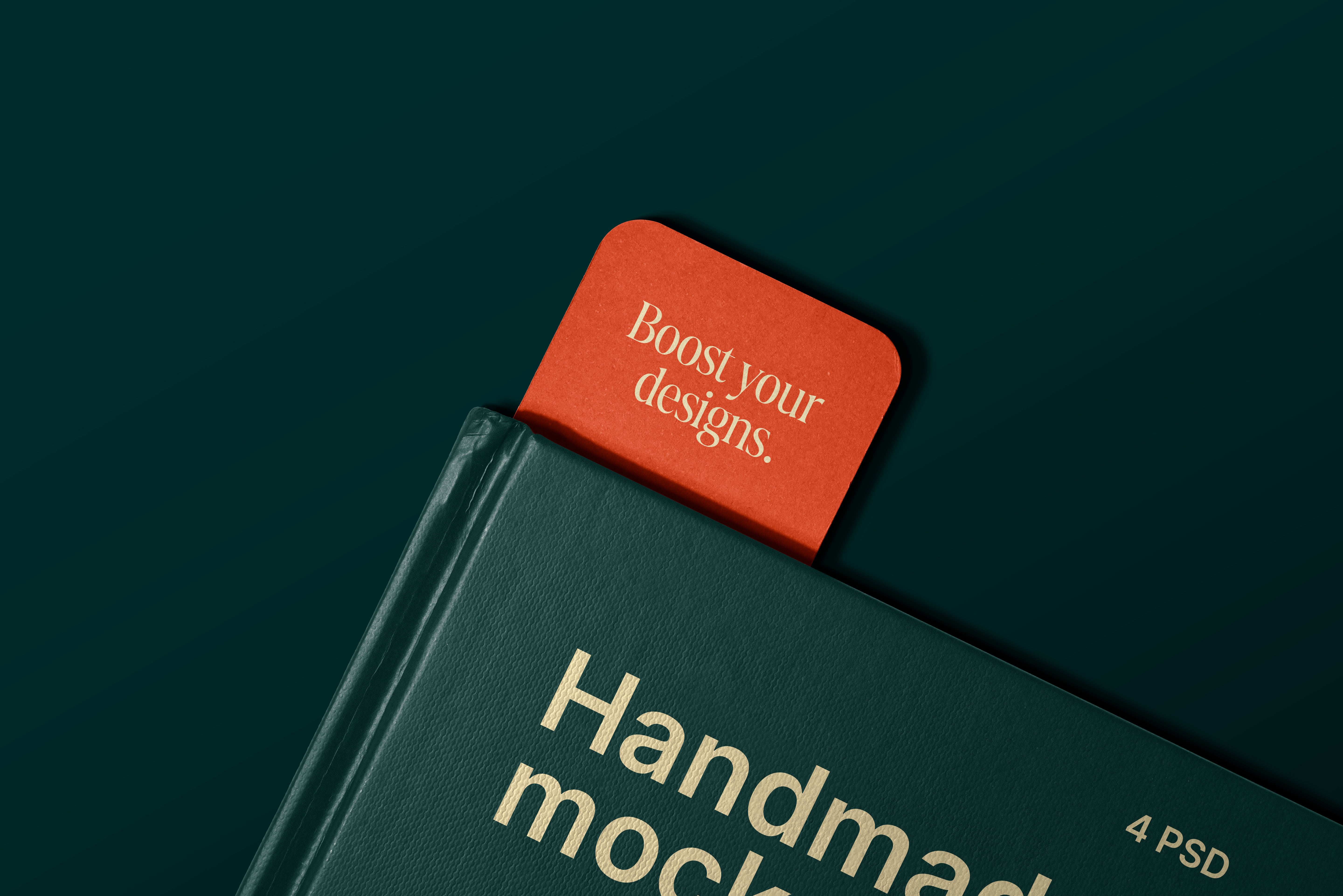 FREE Paper Bookmark Mockups