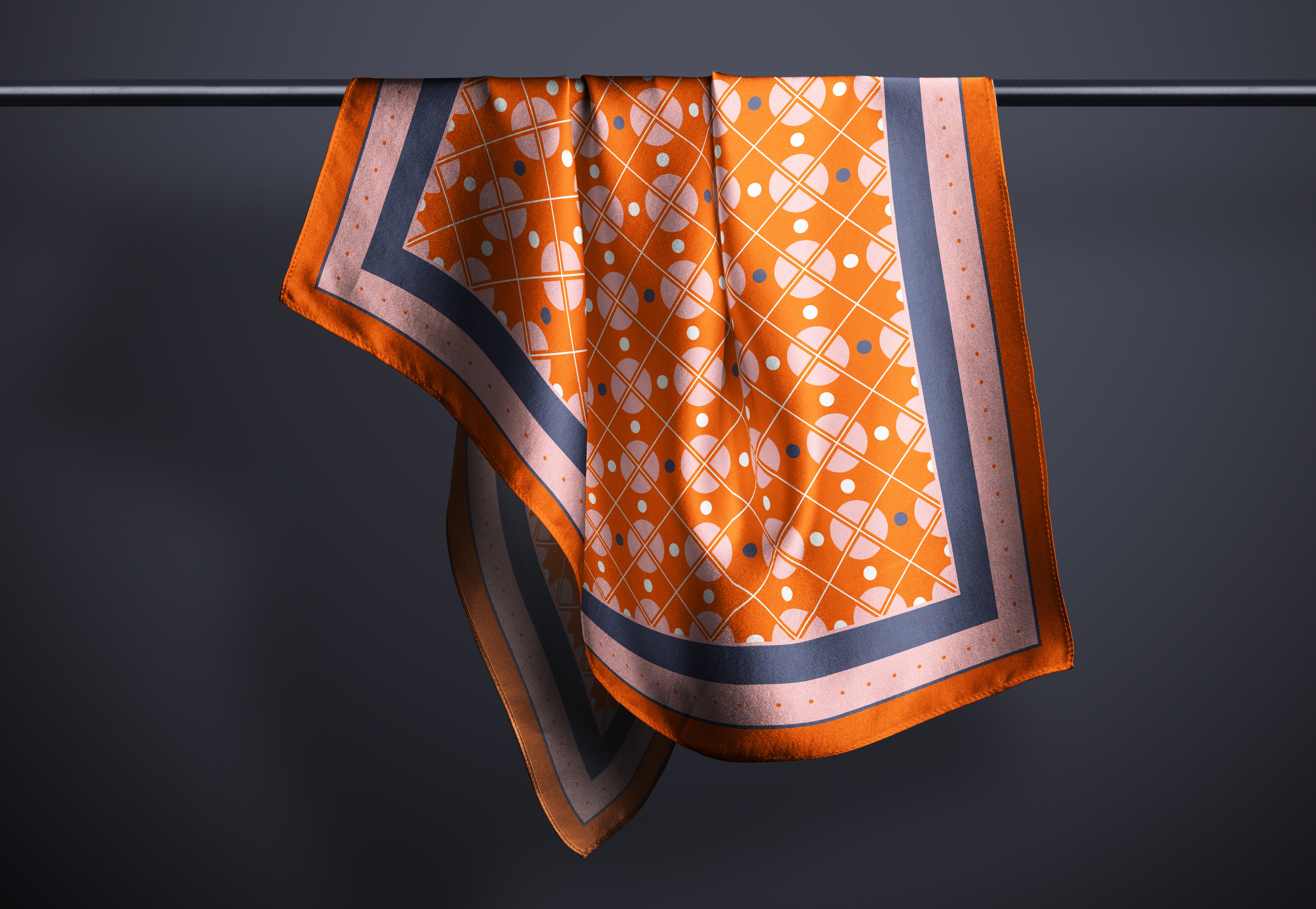 FREE Silk Scarf Mockup - Studio Series (DEMO)