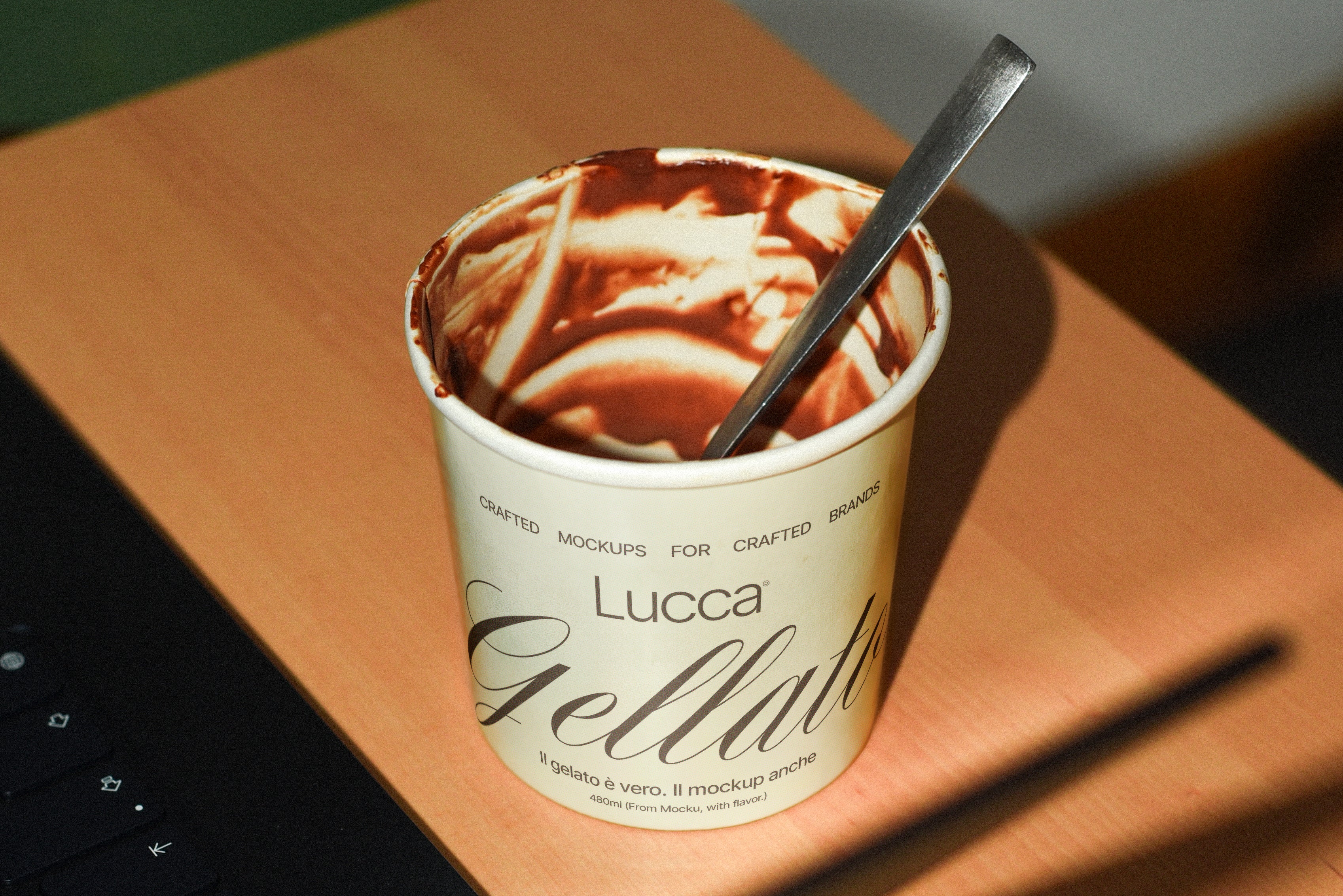 FREE Gelato Branding Mockup Set (DEMO)