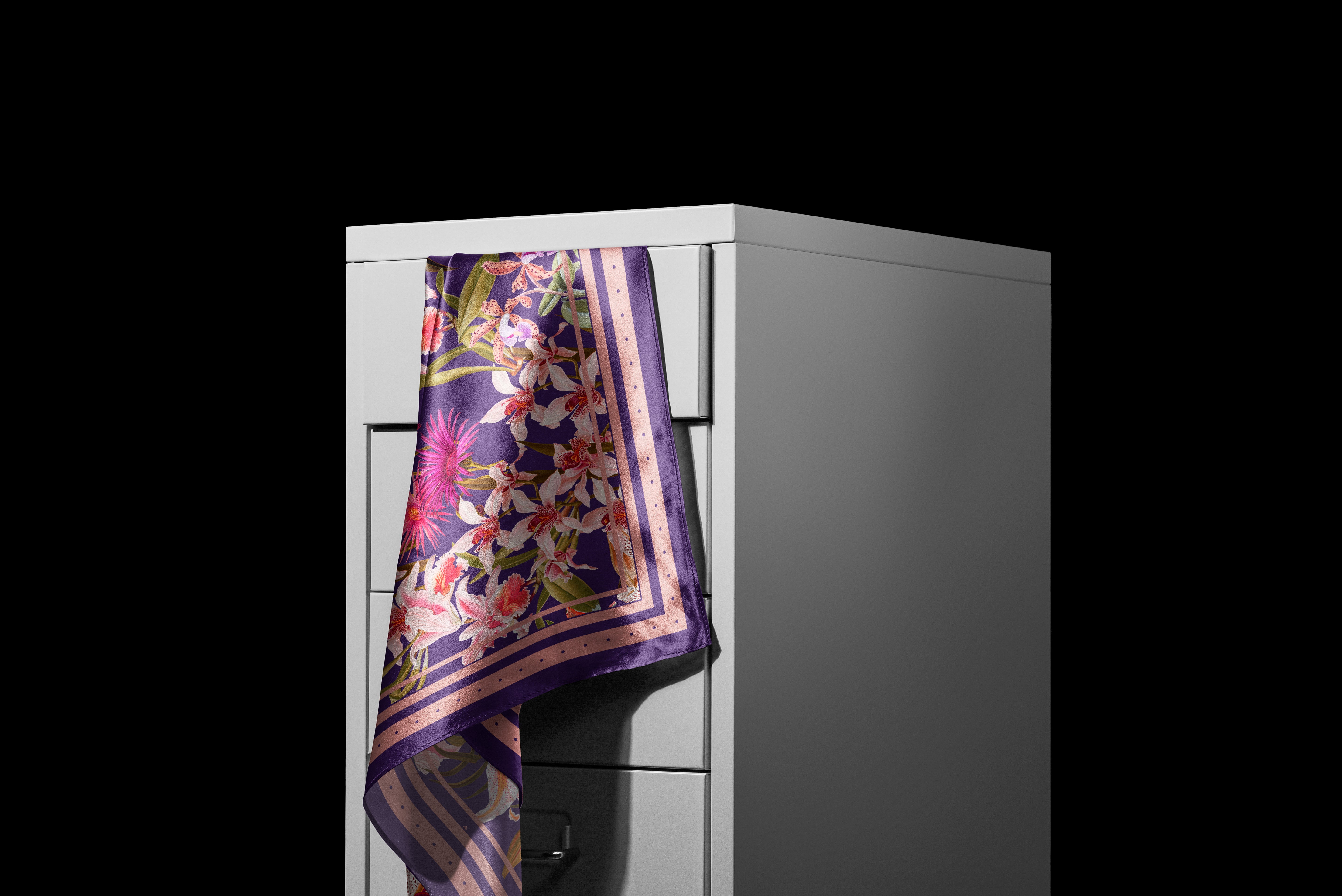 FREE Silk Scarf Mockup - Studio Series 03 (DEMO)