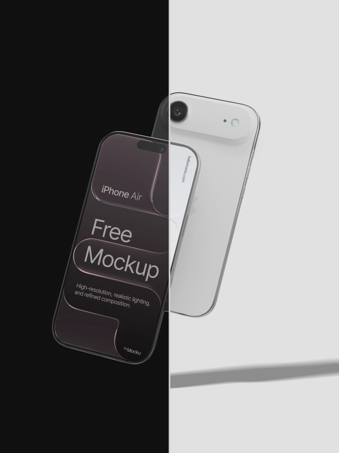 Load video: FREE iPhone Air Mockup