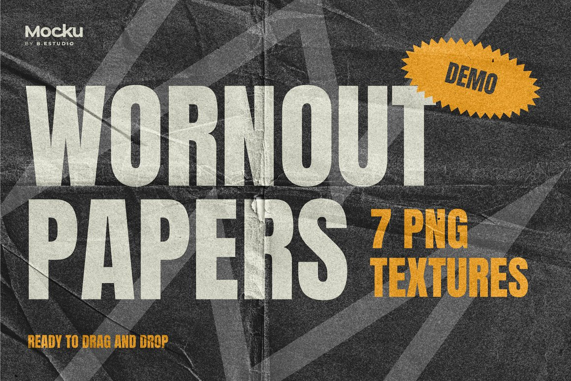 FREE Worn-Out Papers Textures (DEMO)