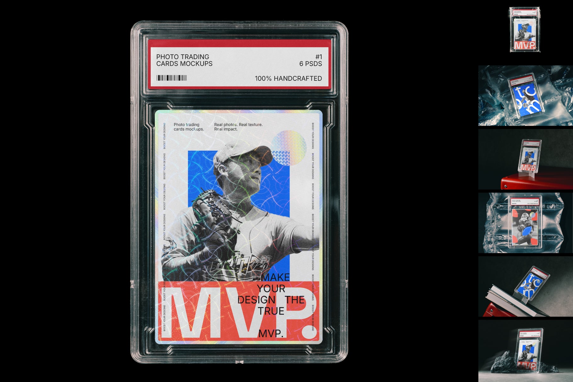 Studio Trading Card Mockups - Vol. 1
