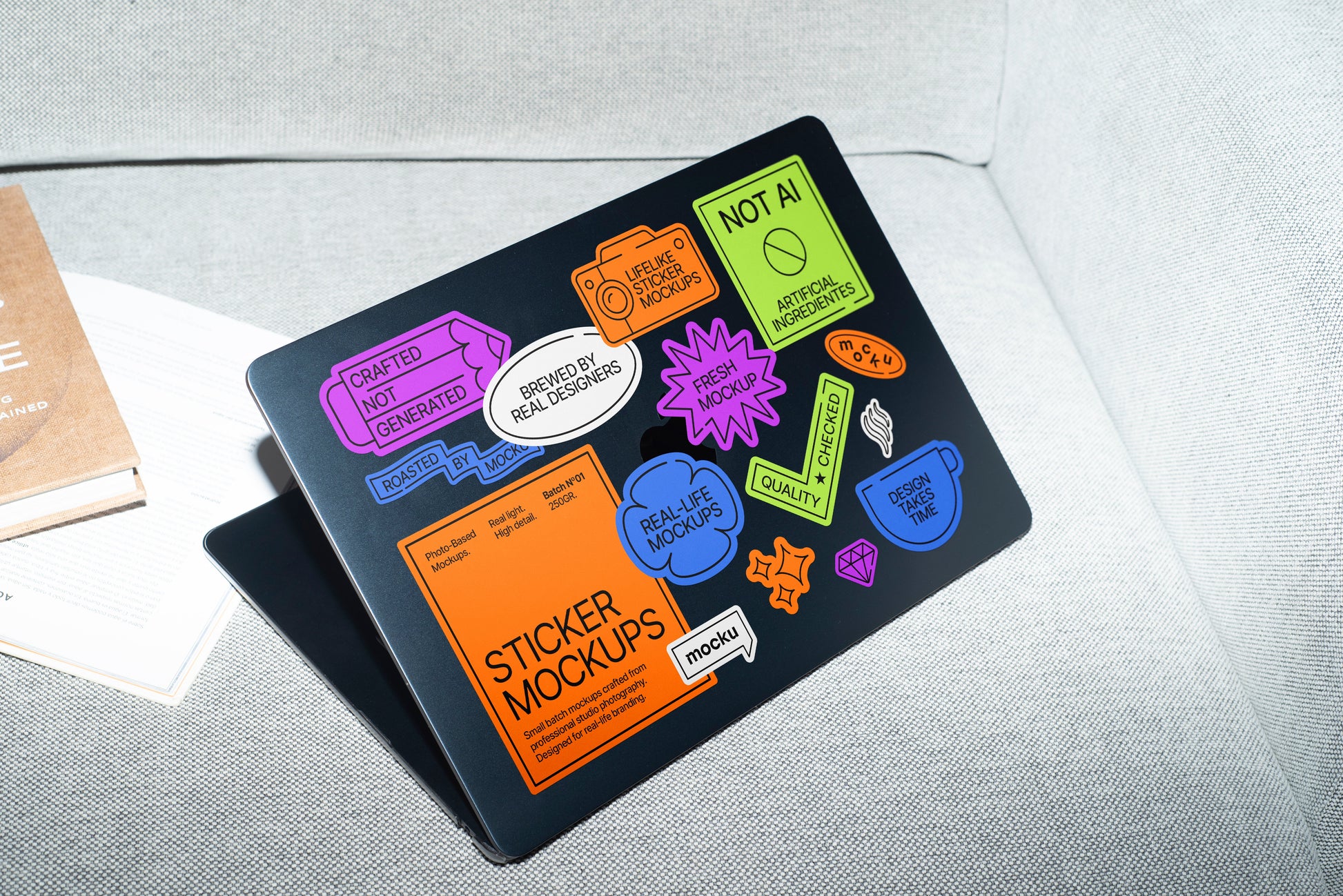MacBook Sticker Mockups Mocku Store