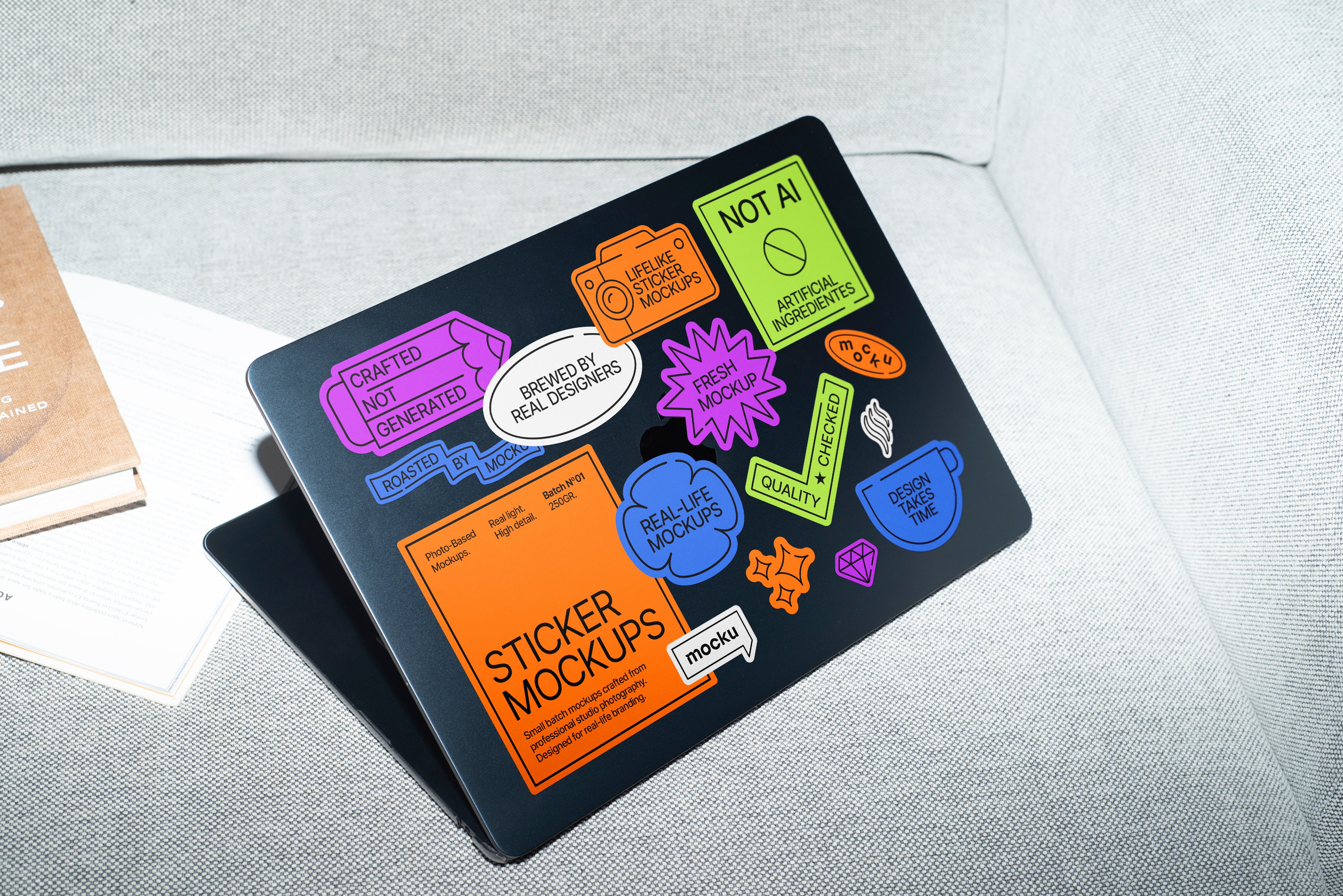 MacBook Sticker Mockups Mocku Store