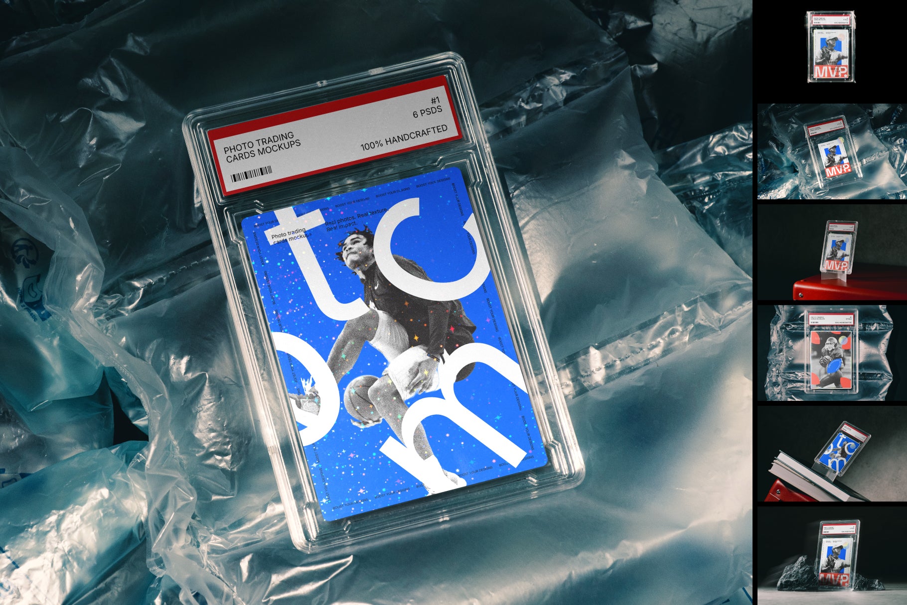 Studio Trading Card Mockups - Vol. 1