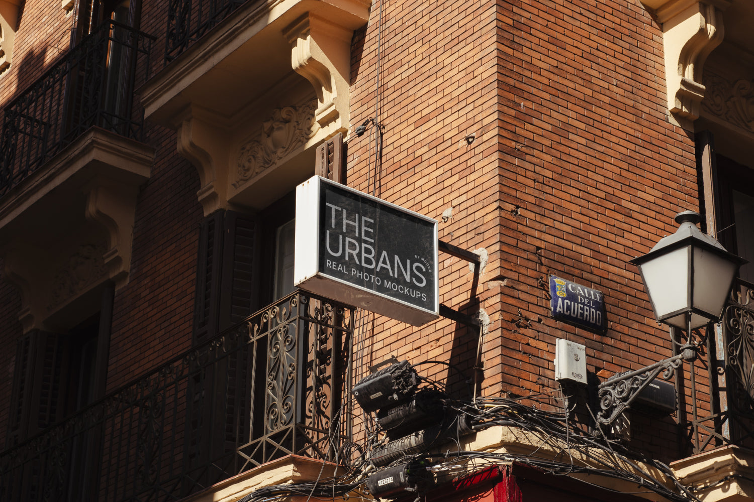 FREE Classic Street Sign Mockup