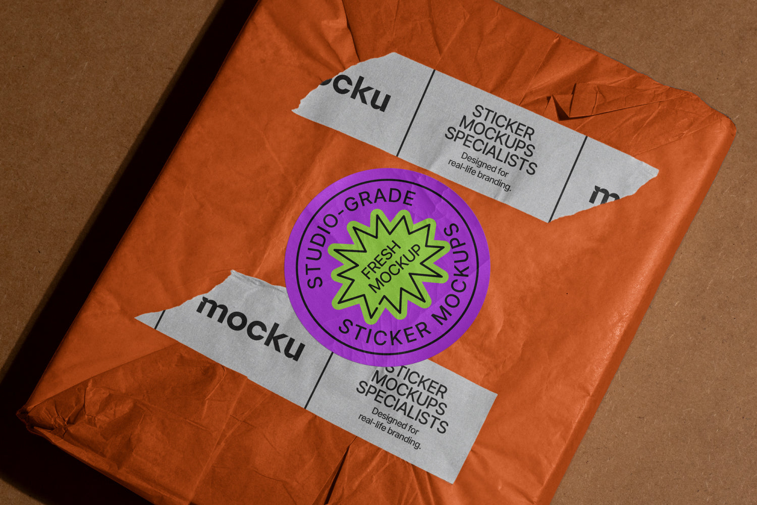 Aesthetic Sticker Mockup Bundle Mocku Store