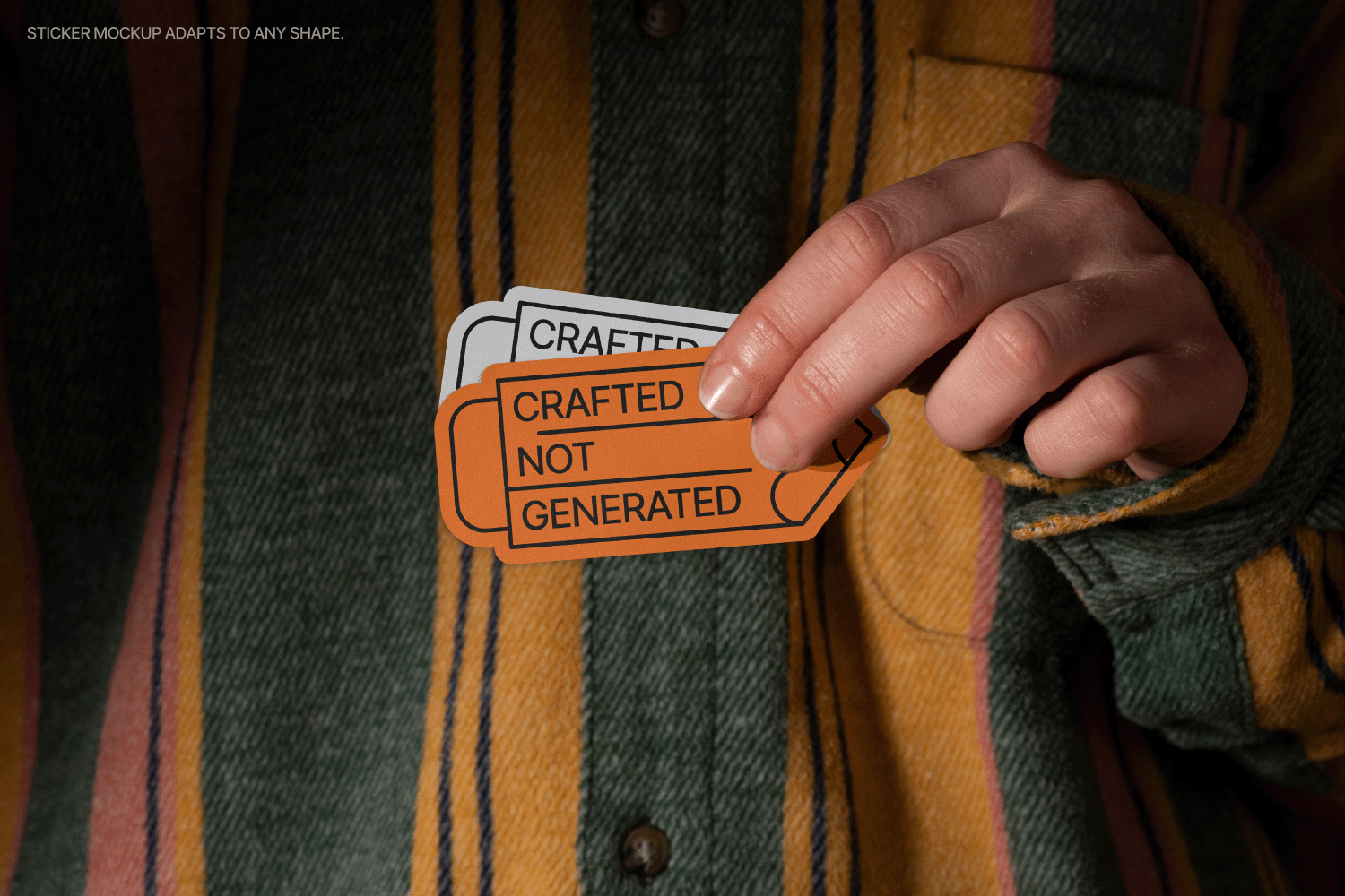 Aesthetic Sticker Mockup Bundle Mocku Store