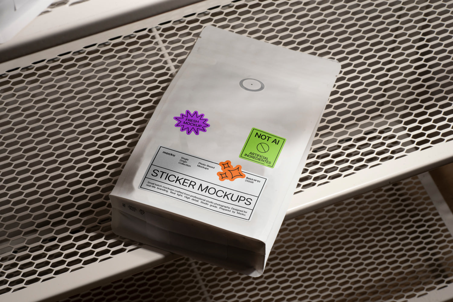 Coffee Bag Sticker Mockups Mocku Store