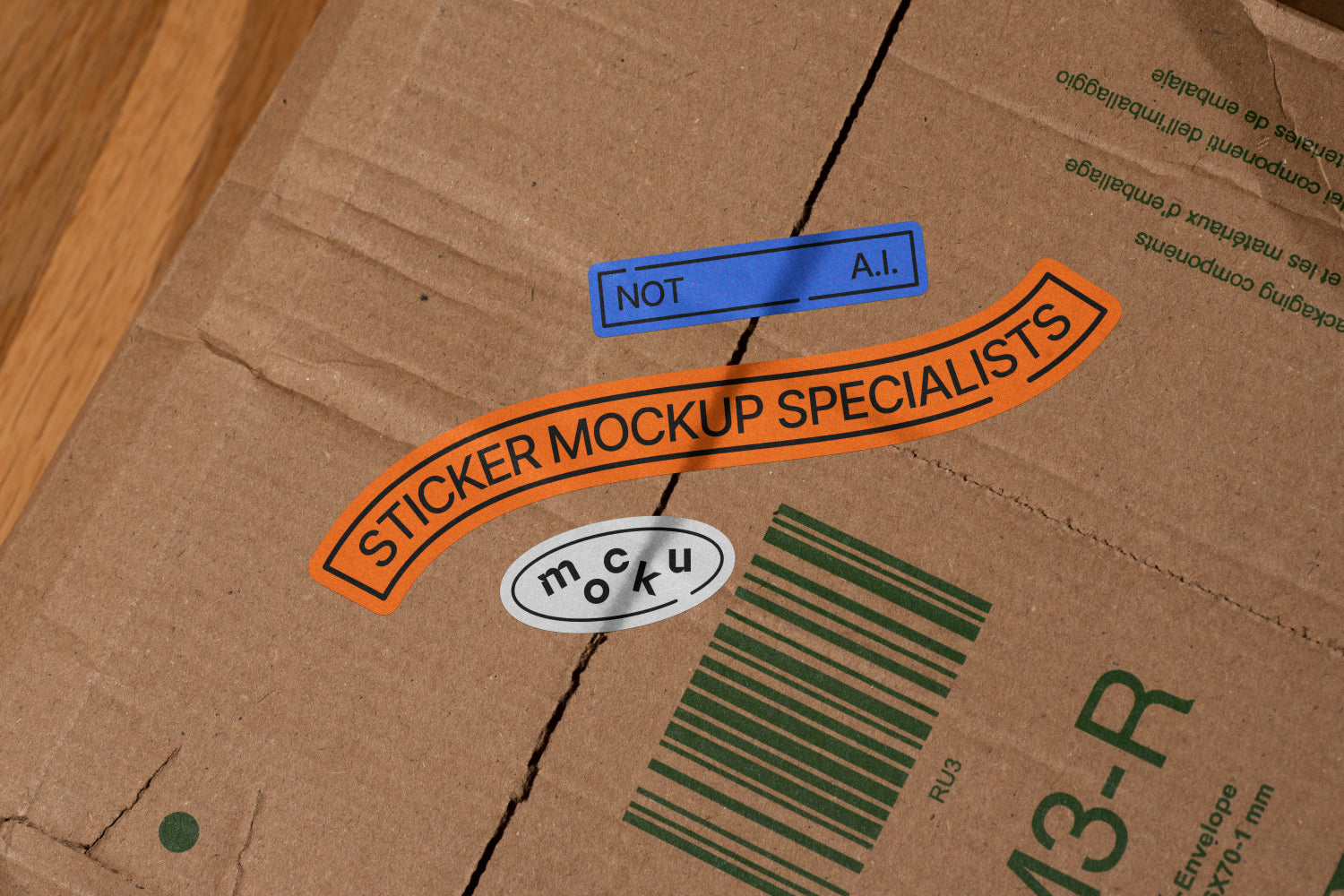 Aesthetic Sticker Mockup Bundle Mocku Store