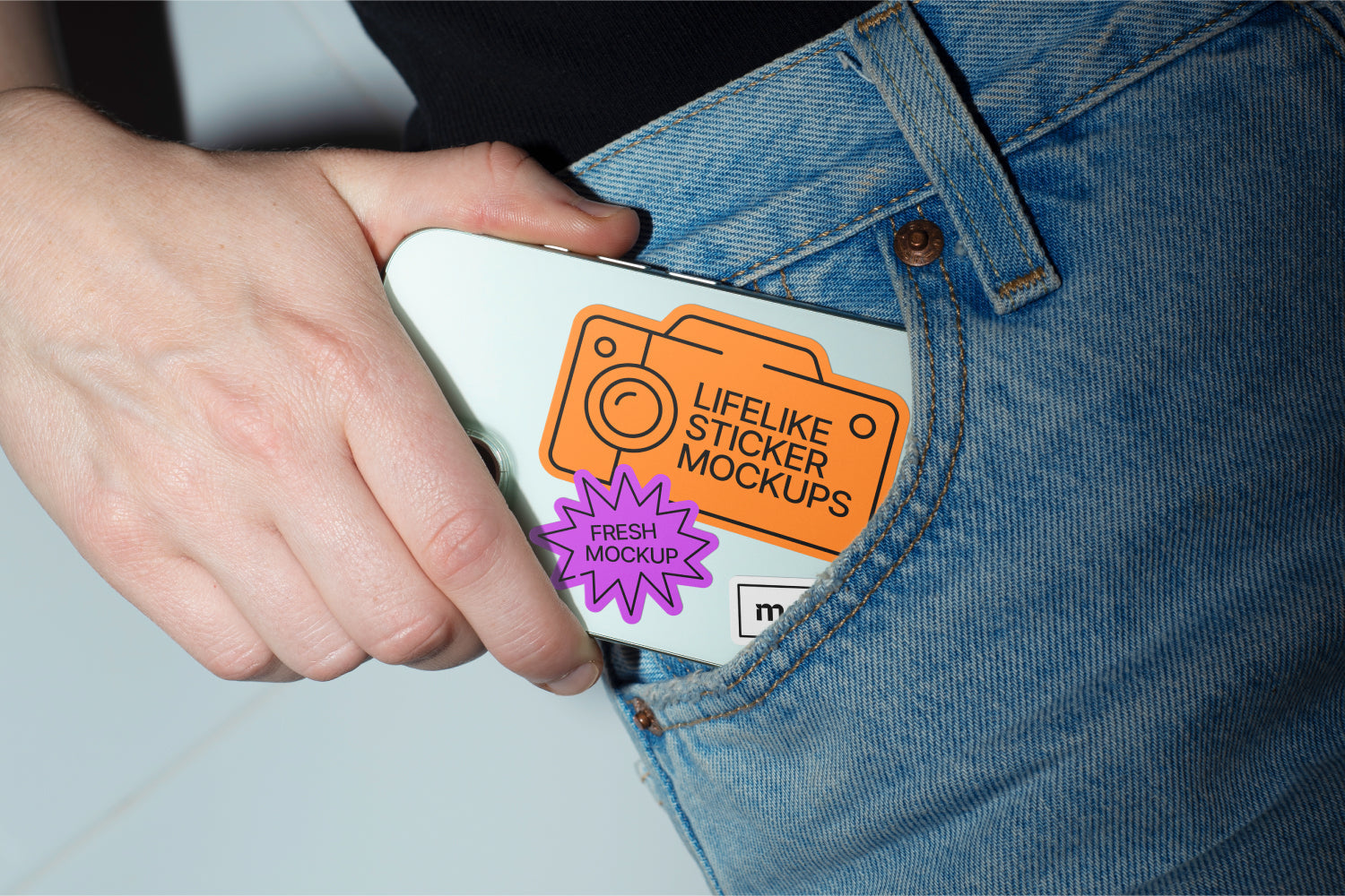 iPhone Sticker Mockups Mocku Store