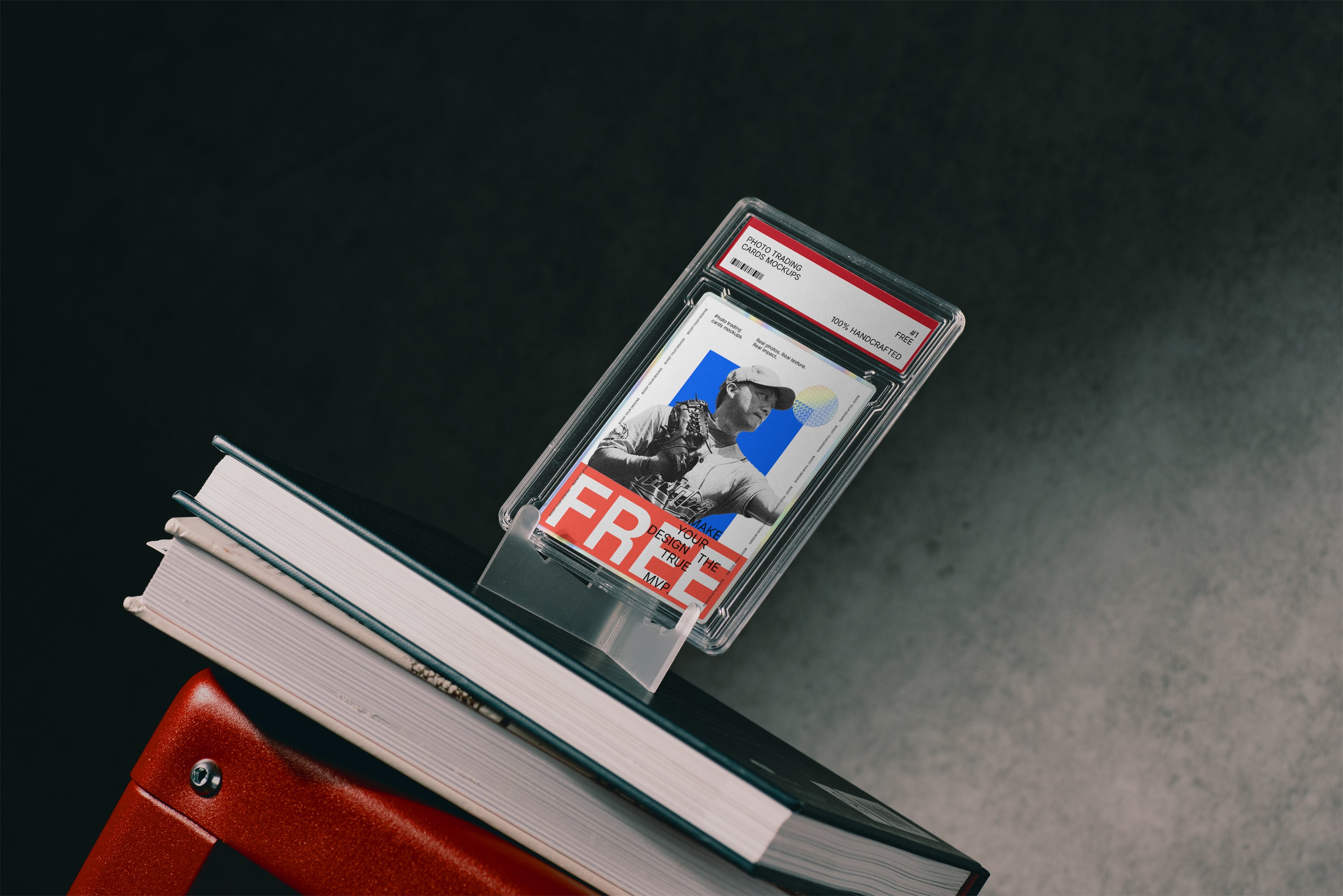 FREE Studio Trading Card Mockups