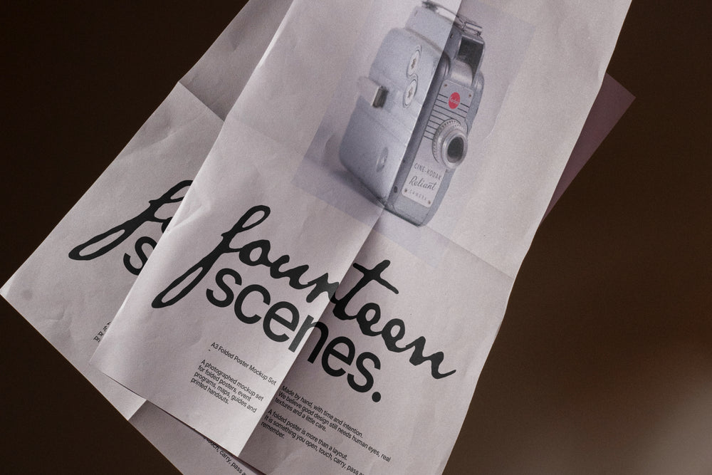 Handcrafted mockup