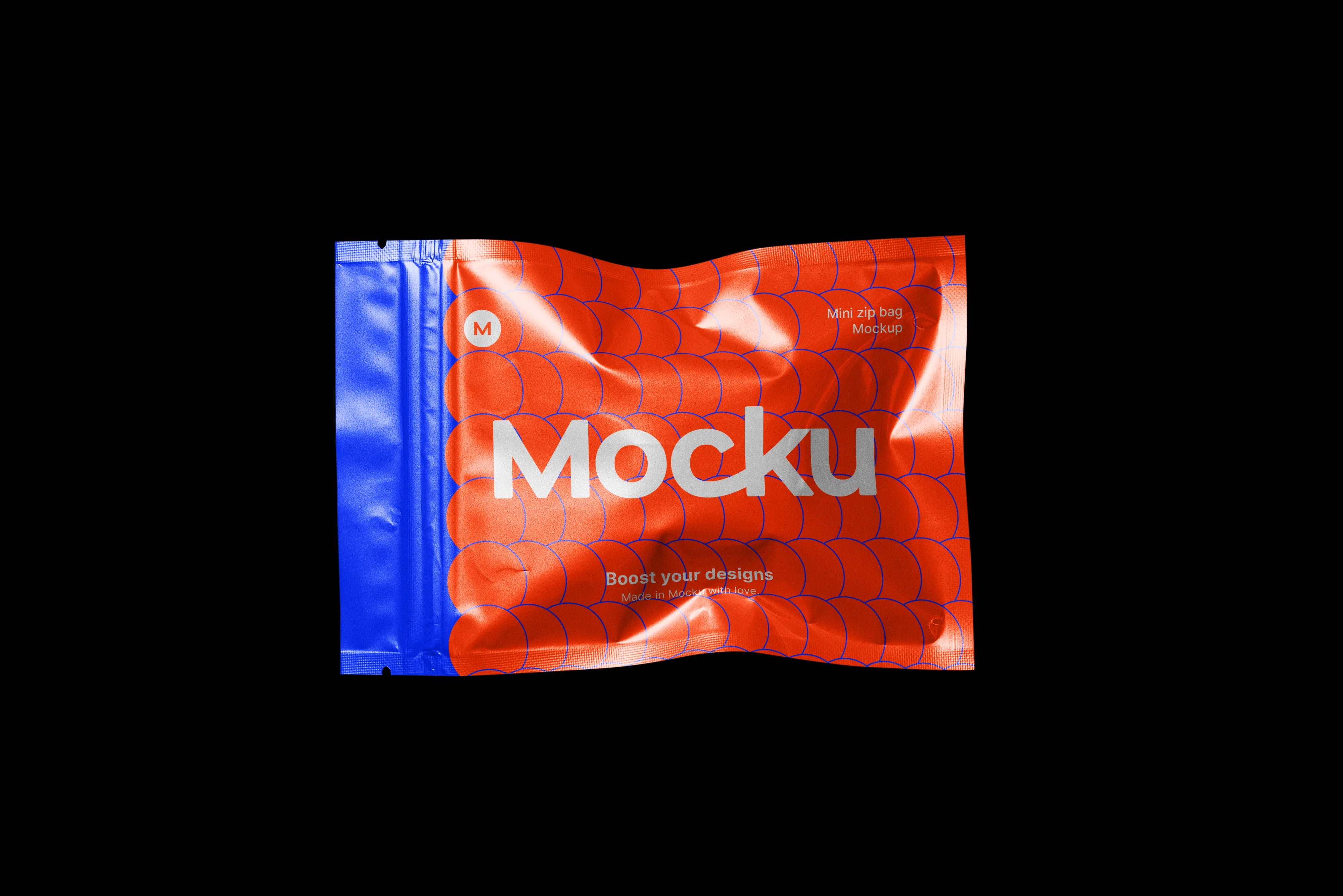 FREE Mini Zip Bag Mockup