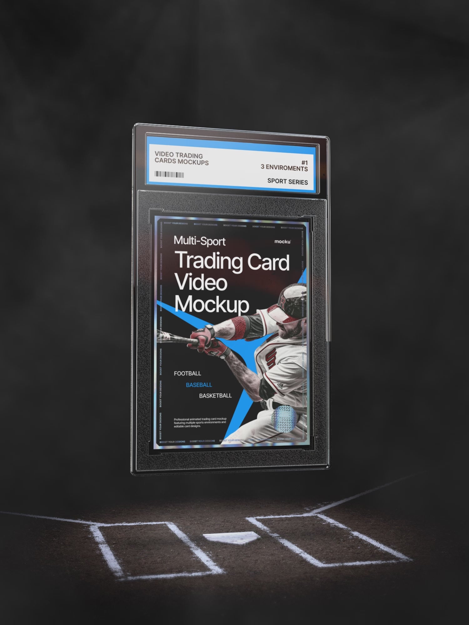 Load video: Multi-Sport Trading Card Video Mockup