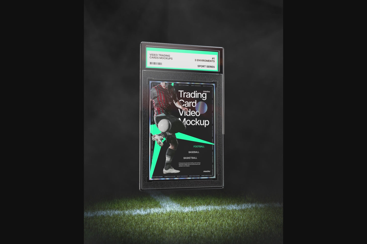 Load video: Multi-Sport Trading Card Video Mockup