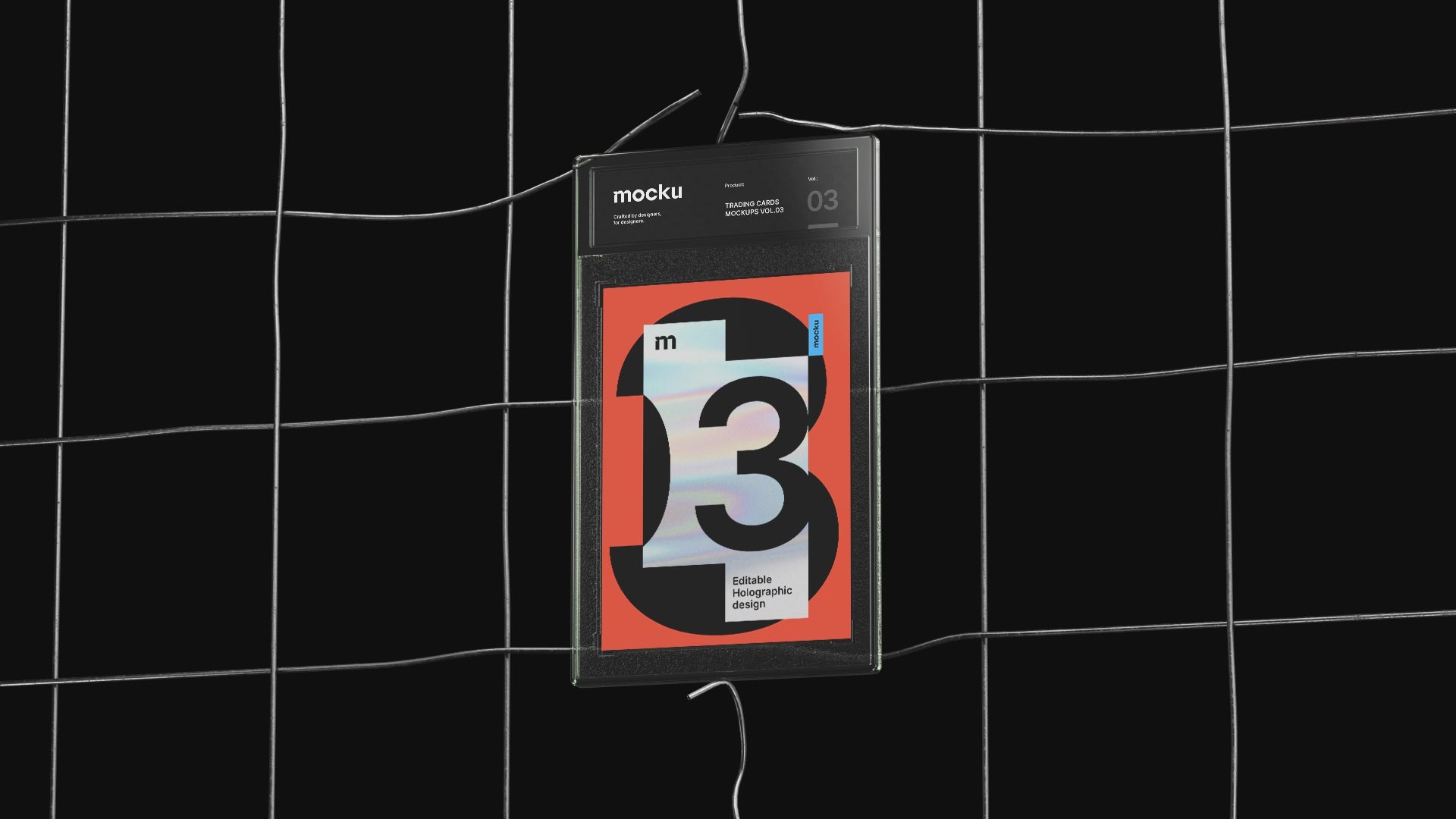 Load video: Trading Card Video Mockup #01
