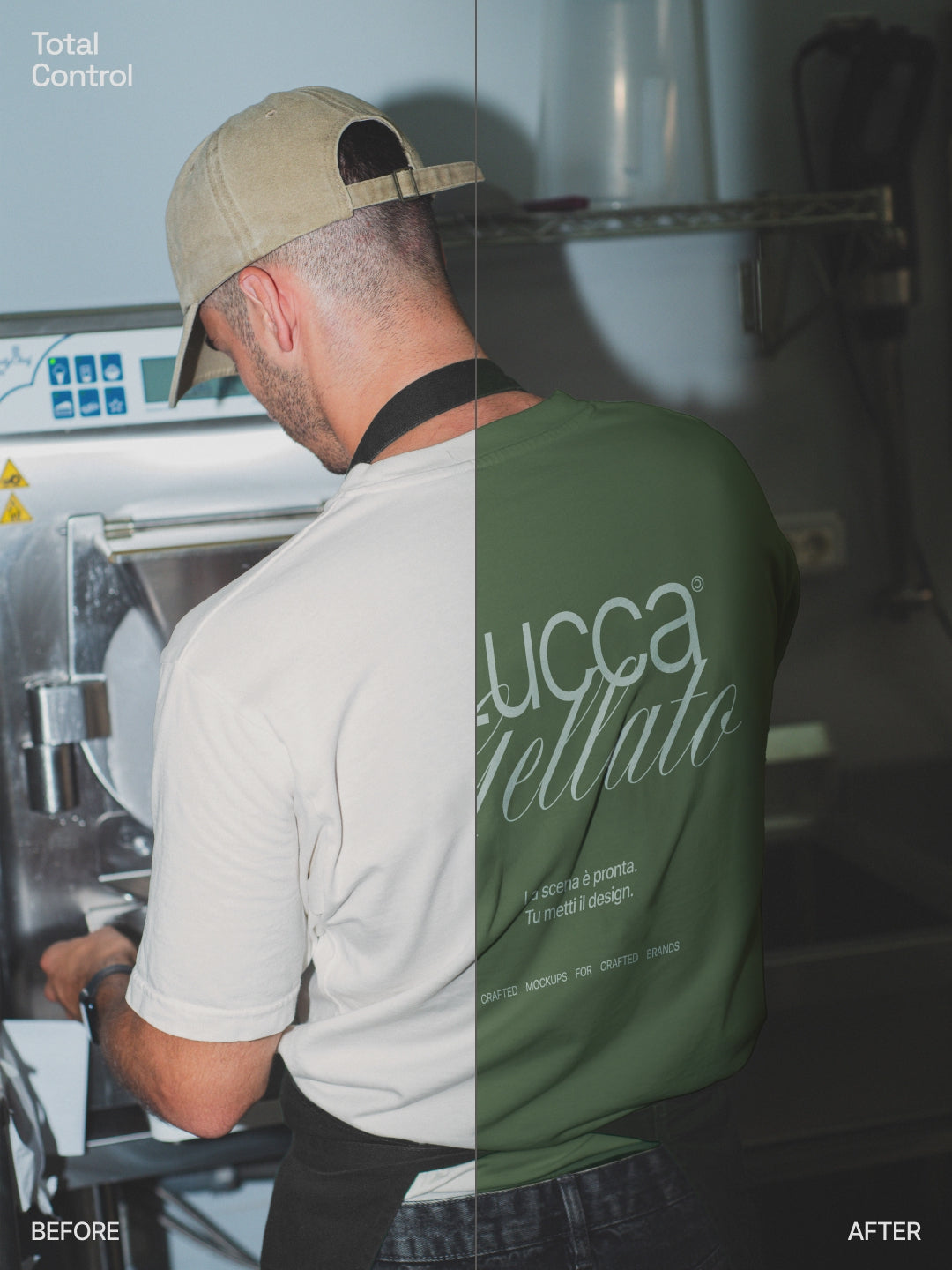 Load video: FREE Gelato T-Shirt Mockup