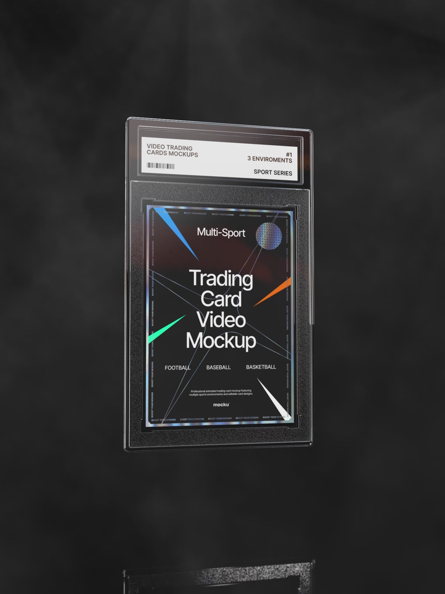 Load video: Multi-Sport Trading Card Video Mockup