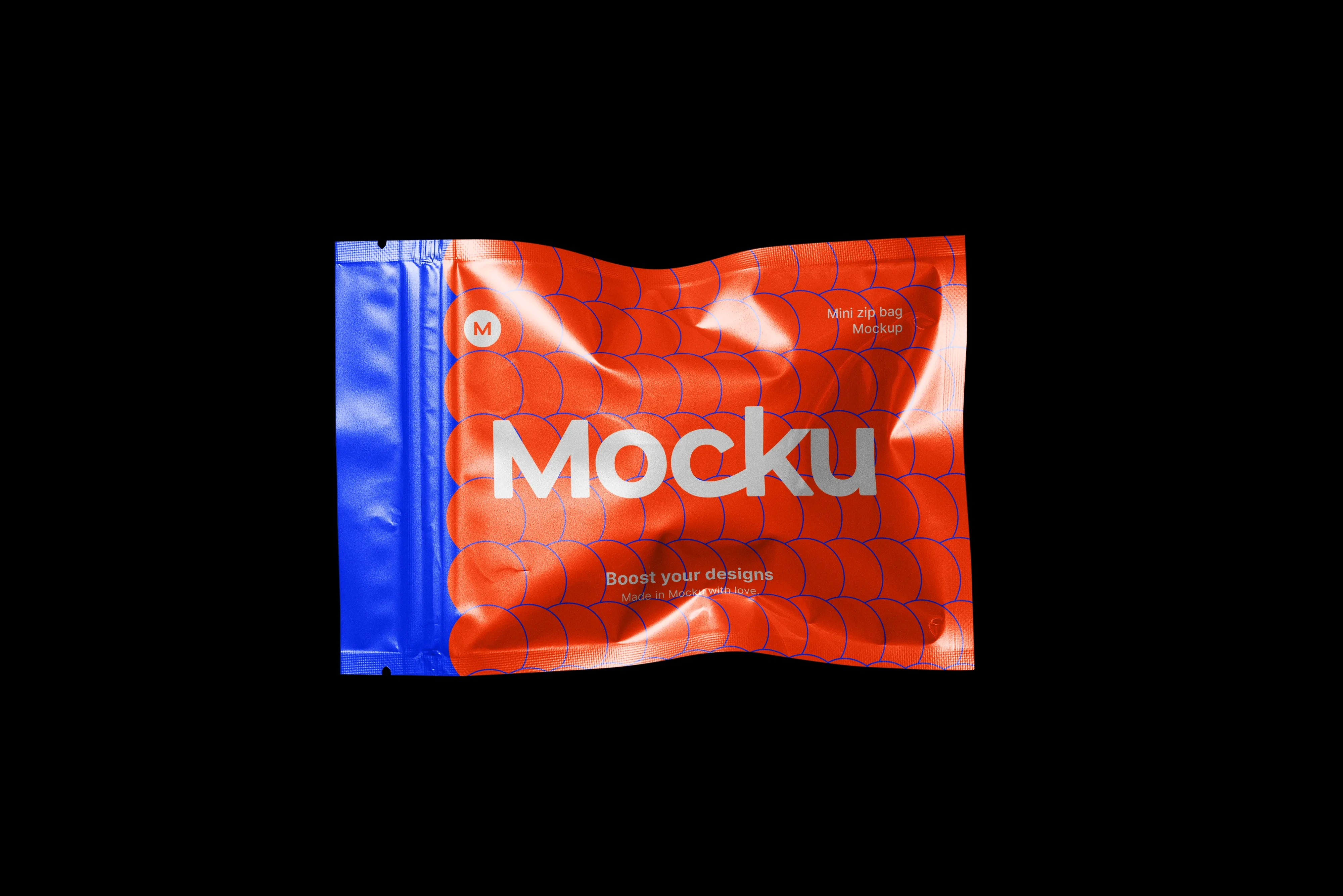 Free Mini Zip Bag Mockup Vol. 1
