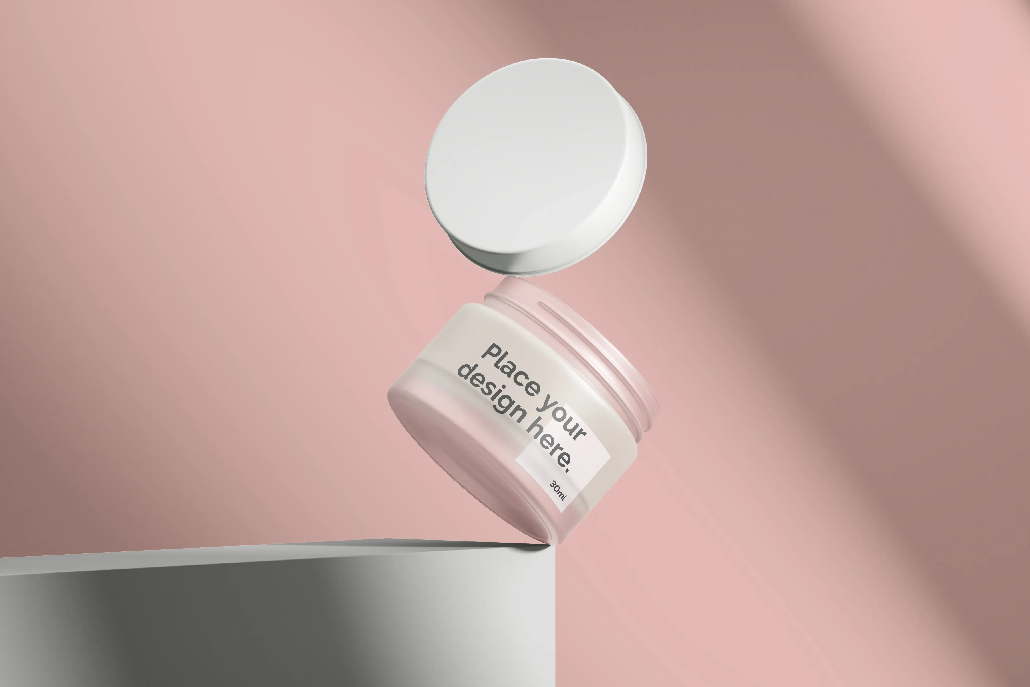 Free Cosmetic Cream Mockup