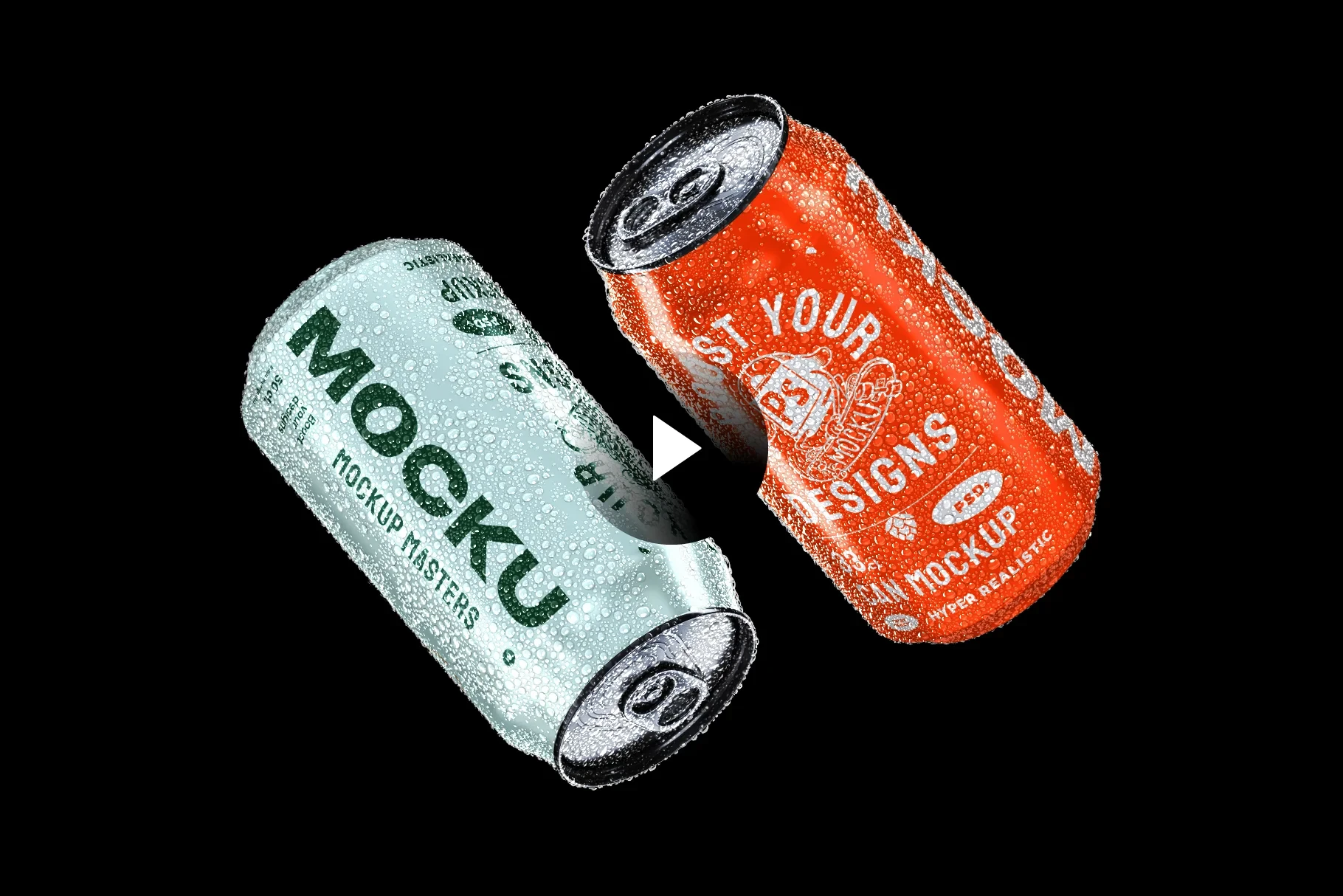 Can video mockup 33cl (12 oz.)thumbnaile